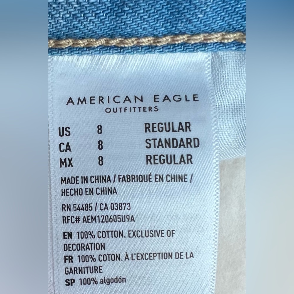 American Eagle Mom Jeans 8/29W NWT - Picture 6 of 7